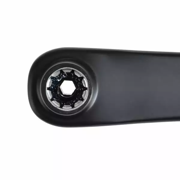 Pedivelle Carbonio Per MTB Elettrica PRAXIS Motore Yamaha/Bosch Nero 4 Pedivelle Carbonio Per MTB Elettrica PRAXIS Motore Yamaha/Bosch Nero - immagine 4