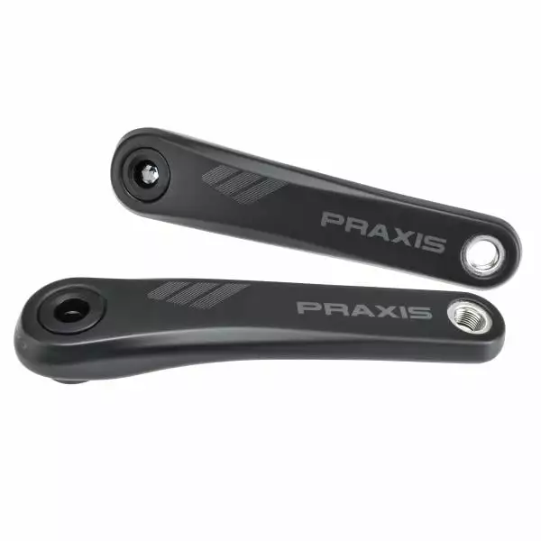 Pedivelle Carbonio Per MTB Elettrica PRAXIS Motore Yamaha/Bosch Nero 3 Pedivelle Carbonio Per MTB Elettrica PRAXIS Motore Yamaha/Bosch Nero - immagine 3