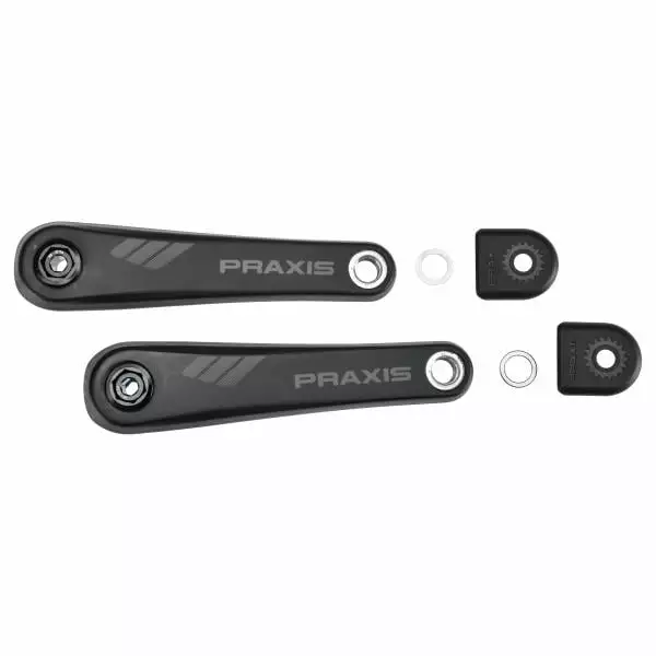 Pedivelle MTB Elettrica PRAXIS Motore Brose Nero 2 Pedivelle MTB Elettrica PRAXIS Motore Brose Nero - immagine 2