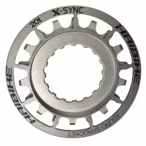 Pignone Bicicletta Elettrica BOSCH INOX 2° Generazione Per HAIBIKE XDURO Argento 2 Pignone Bicicletta Elettrica BOSCH INOX 2° Generazione Per HAIBIKE XDURO Argento - immagine 2