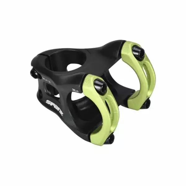 Attacco SPANK SPLIT 0° Ø31,8 Mm Verde 1 Attacco SPANK SPLIT 0° Ø31,8 Mm Verde