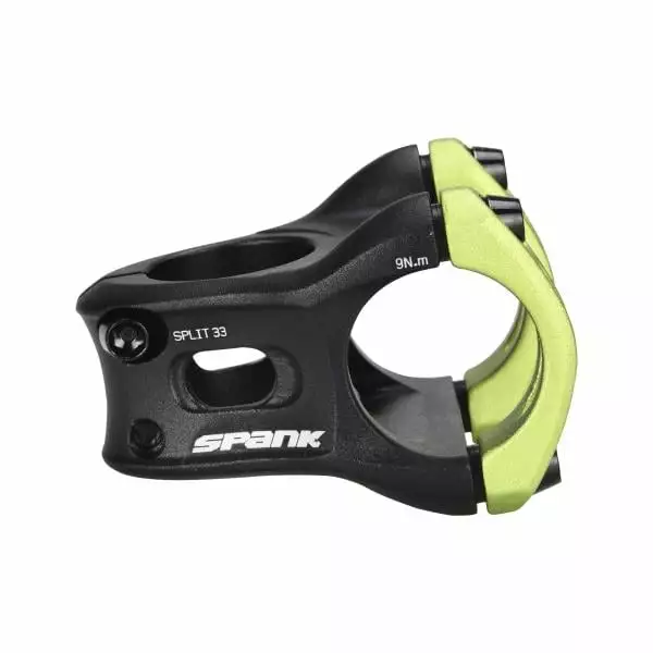 Attacco SPANK SPLIT 0° Ø31,8 Mm Verde 2 Attacco SPANK SPLIT 0° Ø31,8 Mm Verde - immagine 2