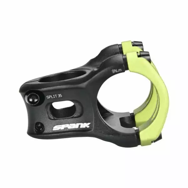 Attacco SPANK SPLIT 0° Ø35 Mm Verde 2 Attacco SPANK SPLIT 0° Ø35 Mm Verde - immagine 2