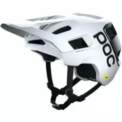 Casco MTB POC KORTAL RACE MIPS Bianco/Nero Opaco