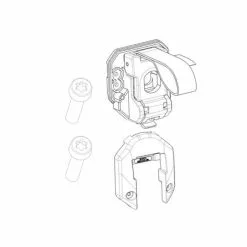 Kit Di Montaggio BOSCH Per Batteria POWERTUBE 750 Scorrevole Verticale Lato Serratura #EB1290000G