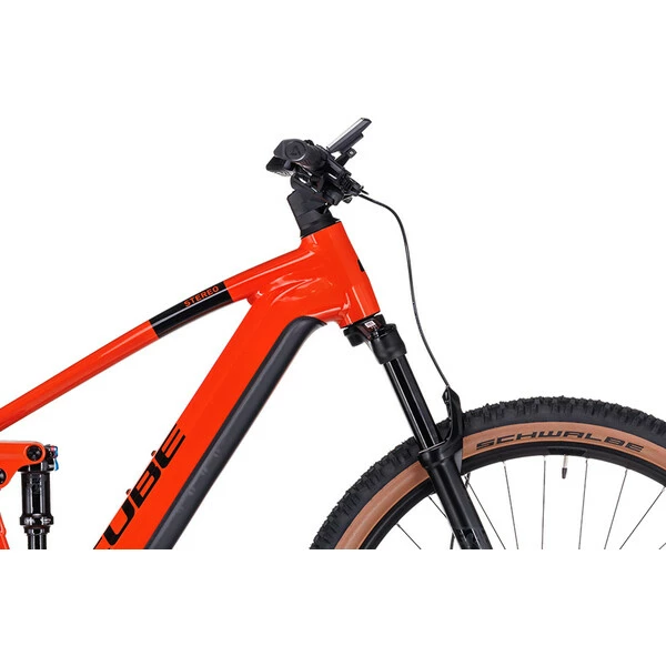 MTB Elettrica CUBE STEREO HYBRID 120 RACE 625 27,5/29" Arancione 2023 2 MTB Elettrica CUBE STEREO HYBRID 120 RACE 625 27,5/29" Arancione 2023 - immagine 2