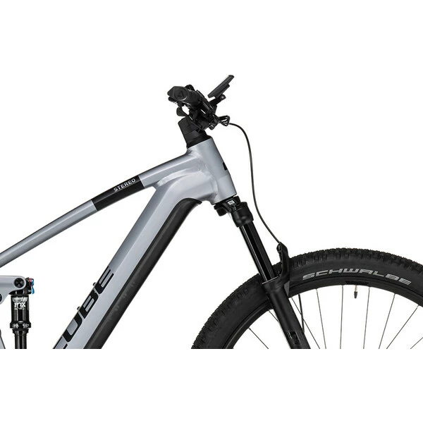 MTB Elettrica CUBE STEREO HYBRID 120 RACE 625 27,5/29" Argento 2023 2 MTB Elettrica CUBE STEREO HYBRID 120 RACE 625 27,5/29" Argento 2023 - immagine 2