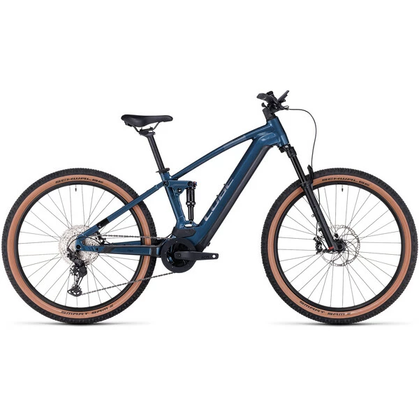 MTB Elettrica CUBE STEREO HYBRID 120 RACE 750 27,5/29" Blu 2023 1 MTB Elettrica CUBE STEREO HYBRID 120 RACE 750 27,5/29" Blu 2023