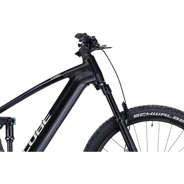 MTB Elettrica CUBE STEREO HYBRID 120 SLX 750 27,5/29" Nero 2023 2 MTB Elettrica CUBE STEREO HYBRID 120 SLX 750 27,5/29" Nero 2023 - immagine 2